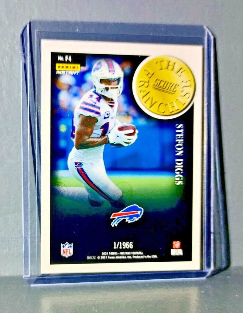 Stefon Diggs 2021 Panini NFL Score The Franchise #4 Card 1/1966 - Football Card Single