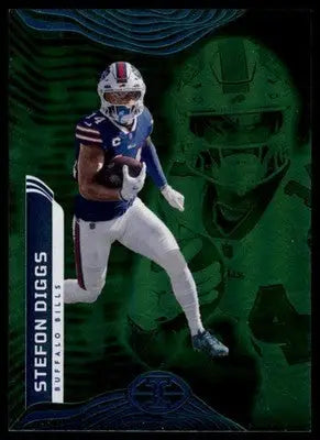 Stefon Diggs 2022 Panini Illusions Trophy Collection Emerald #10 Buffalo Bills - Football Card Single