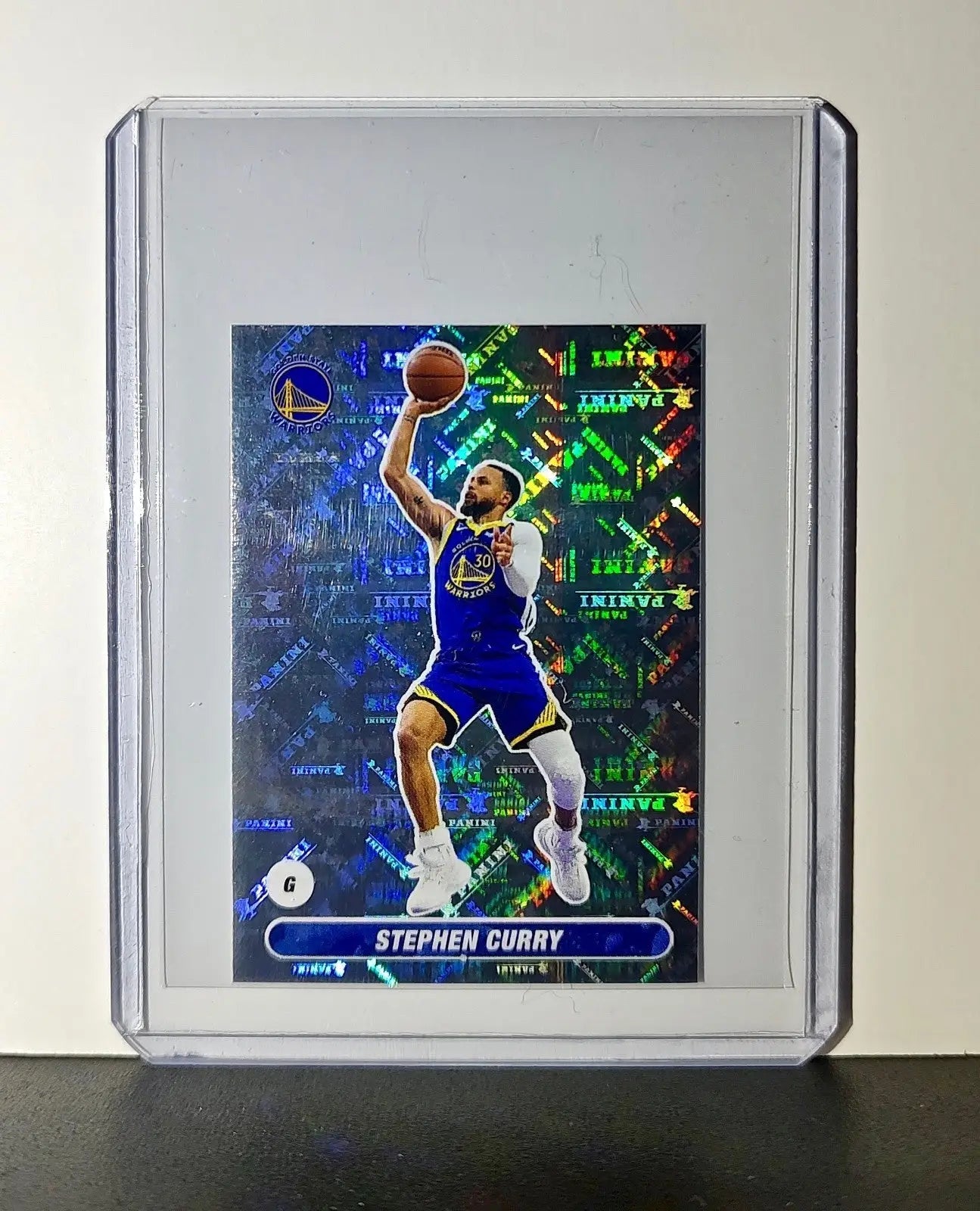 Stephen Curry 2023-24 Panini NBA #322 Foil Sticker Golden State Warriors - Basketball Card Single
