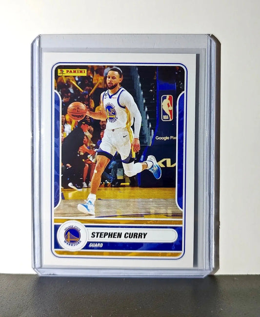 Stephen Curry 2023-24 Panini NBA #52 Sticker Card Golden State Warriors - Basketball Card Single