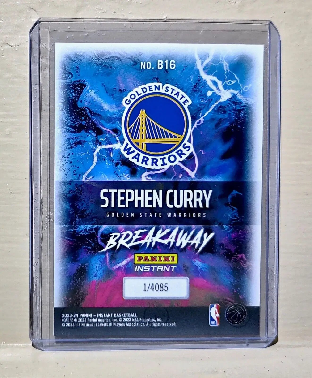 Stephen Curry 2023-24 Panini NBA Breakaway Basketball #16 Card 1 of 4085 - Basketball Card Single
