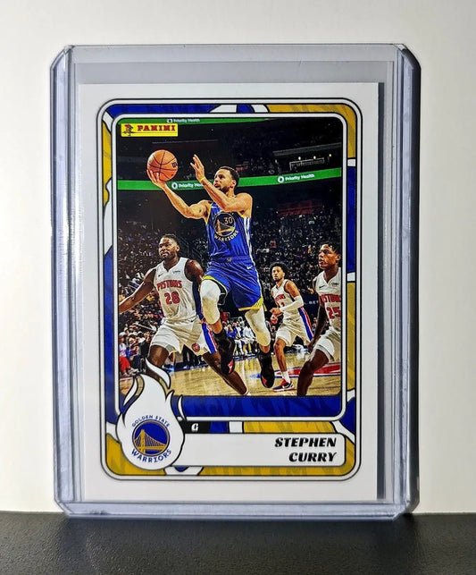 Stephen Curry 2024-25 Panini NBA #29 Sticker Card Golden State Warriors - Basketball Card Single