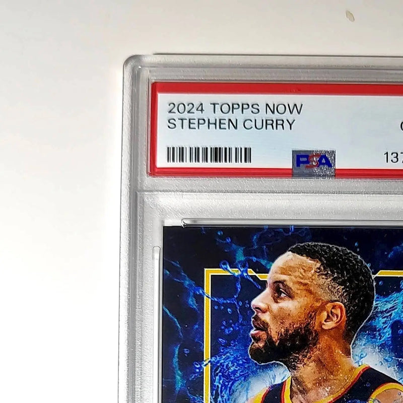 Stephen Curry 2024 Topps Now 4000 Career 3 Pointers #13 PSA 10 Gem Mint - Basketball Card Single