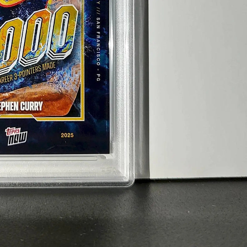 Stephen Curry 2024 Topps Now 4000 Career 3 Pointers #13 PSA 10 Gem Mint - Basketball Card Single
