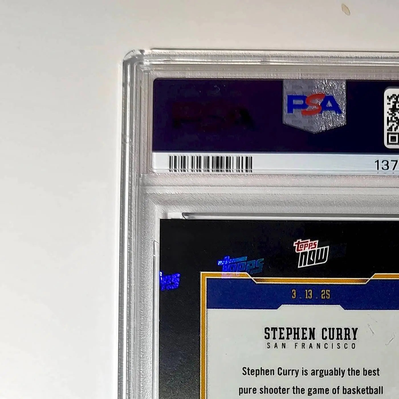 Stephen Curry 2024 Topps Now 4000 Career 3 Pointers #13 PSA 9 Mint