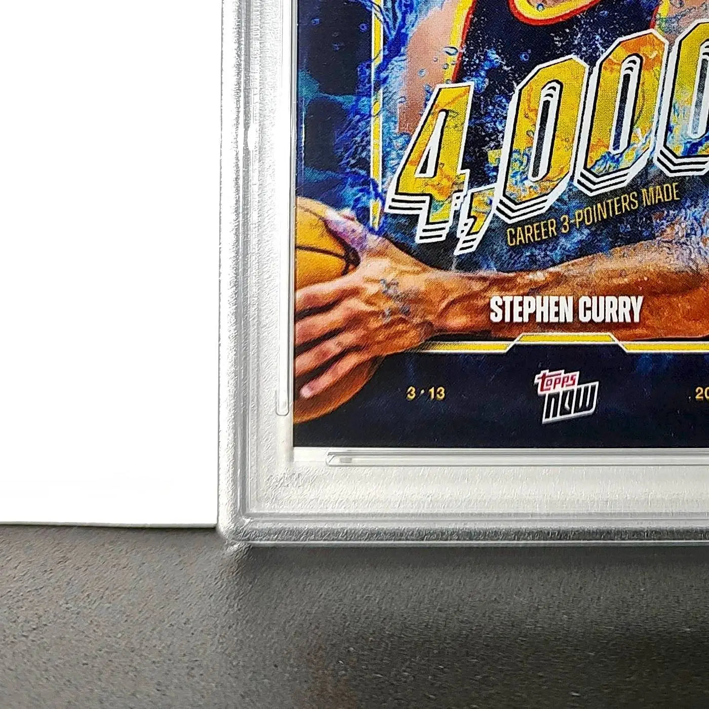 Stephen Curry 2024 Topps Now 4000 Career 3 Pointers #13 PSA 9 Mint