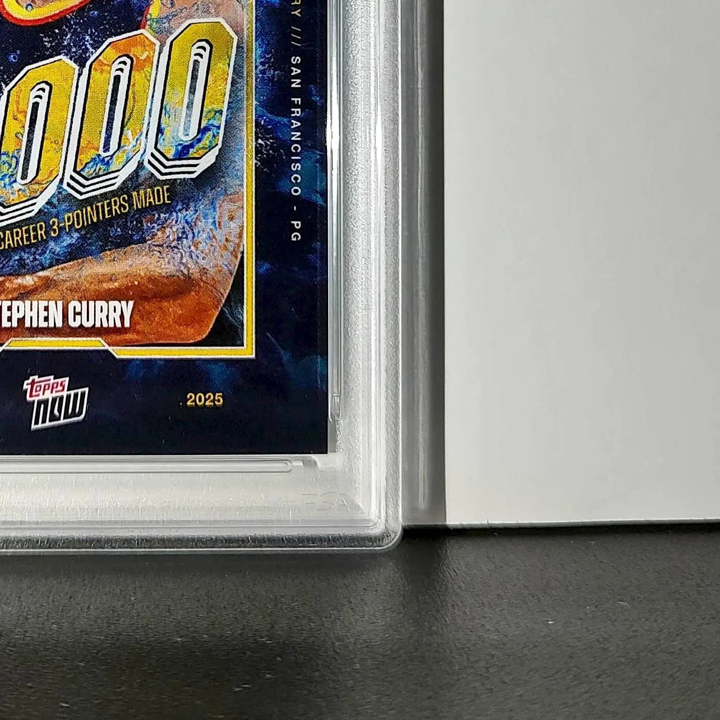 Stephen Curry 2024 Topps Now 4000 Career 3 Pointers #13 PSA 9 Mint