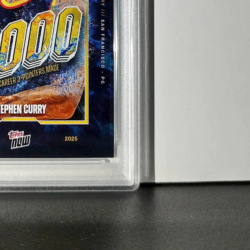 Stephen Curry 2024 Topps Now 4000 Career 3 Pointers #13 PSA 9 Mint
