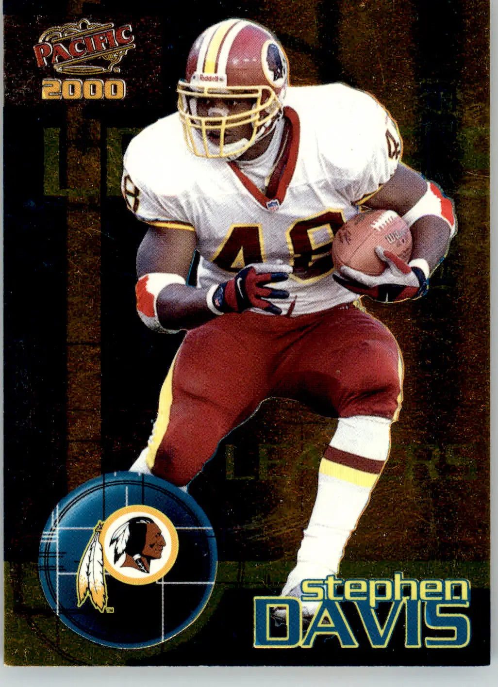 Stephen Davis - 2000 Pacific - #9 - NFC Leaders Football - Football Card Single