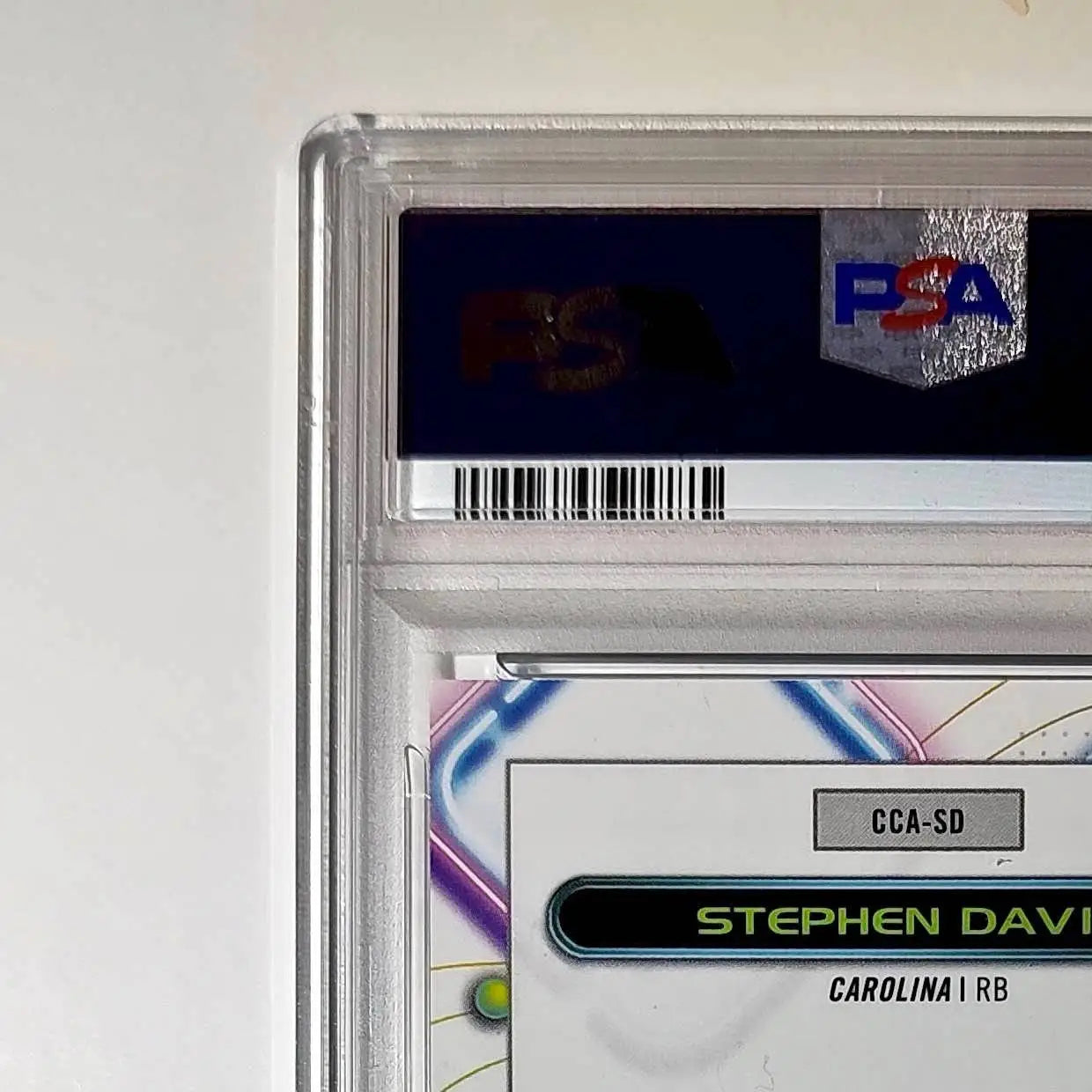 Stephen Davis 2023 Topps Chrome Cosmic #CCA-SD Refractor PSA 10 Auto 10 - Football Card Single