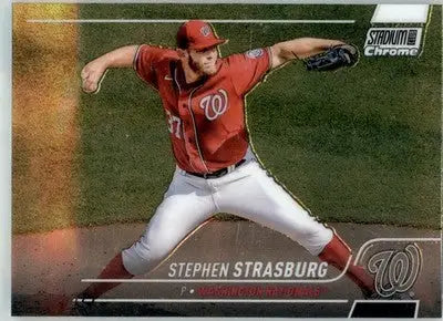 Stephen Strasburg - 2022 Stadium Club Chrome - #244 - Baseball - Baseball Card Single