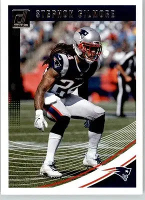 Stephon Gilmore - 2018 Donruss - #188 - Football - Football Card Single