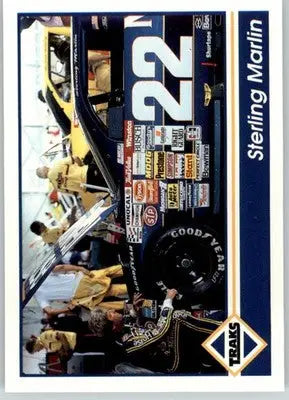 Sterling Marlin - 1992 Traks - #167 - Racing - Racing Card Single