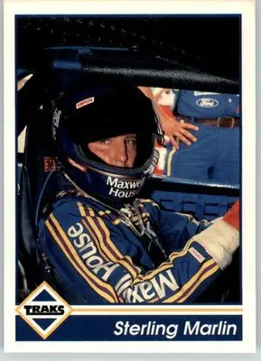 Sterling Marlin - 1992 Traks - #22 - Racing - Racing Card Single