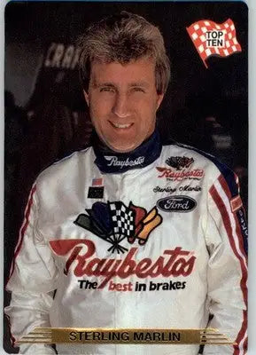 Sterling Marlin - 1993 Action Packed - #47 - Racing - Racing Card Single