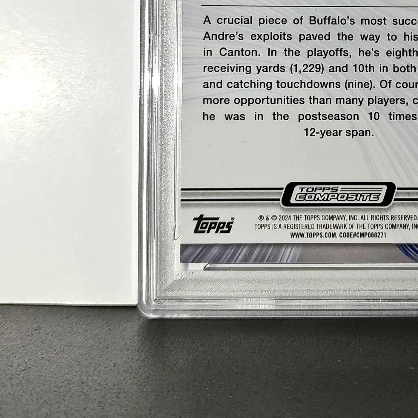 Sterling Sharpe 2023 Topps 025/325 Finest #186 Sky Blue Refractor PSA 10 Gem - Football Card Single