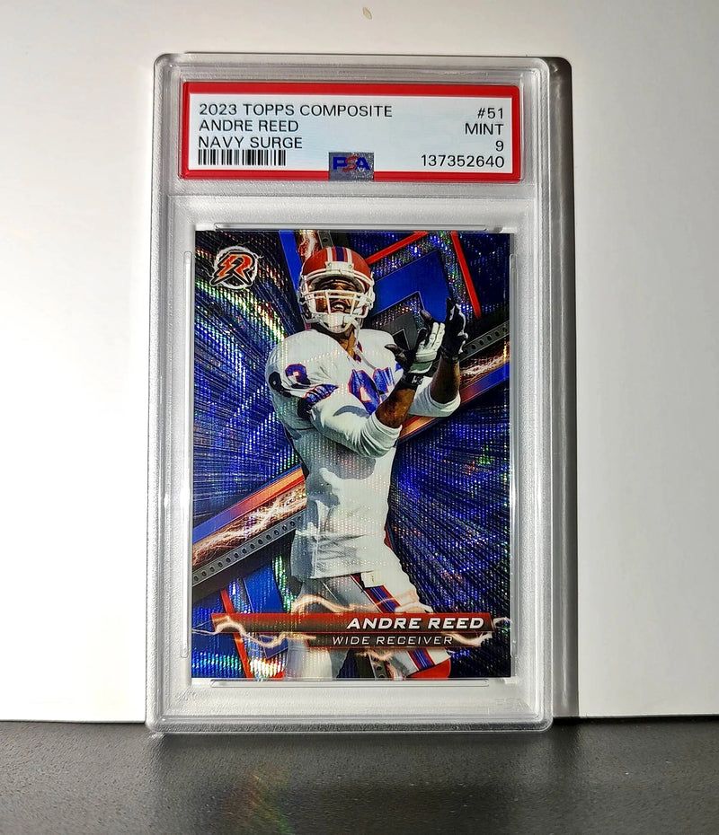 Sterling Sharpe 2023 Topps 025/325 Finest #186 Sky Blue Refractor PSA 10 Gem