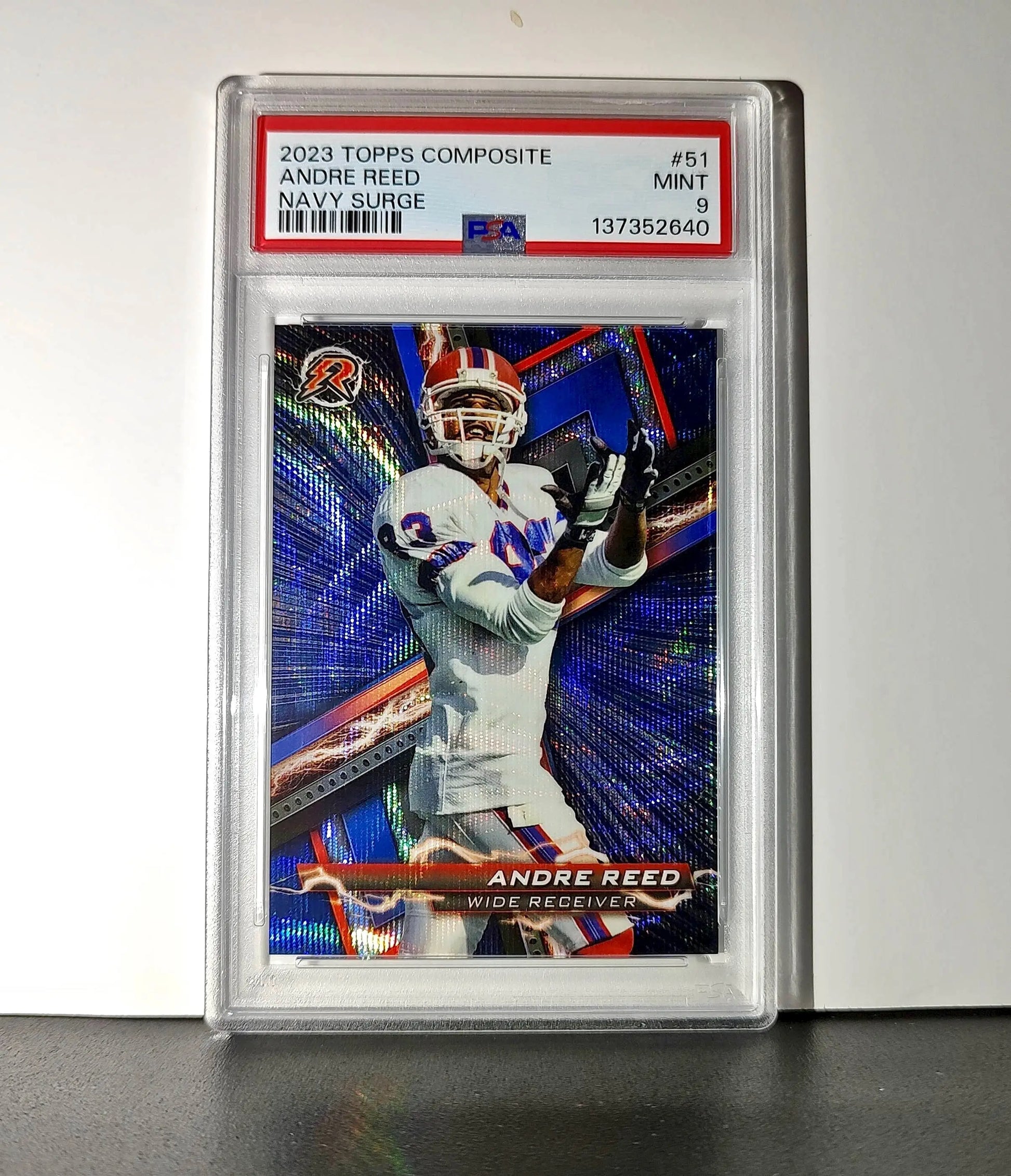 Sterling Sharpe 2023 Topps 025/325 Finest #186 Sky Blue Refractor PSA 10 Gem - Football Card Single