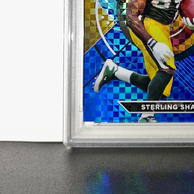 Sterling Sharpe 2023 Topps 64/99 Finest #186 Blue Checkerboard Refractor PSA 6