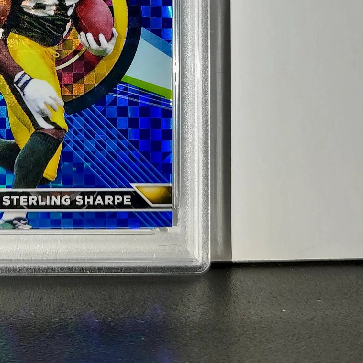 Sterling Sharpe 2023 Topps 64/99 Finest #186 Blue Checkerboard Refractor PSA 6
