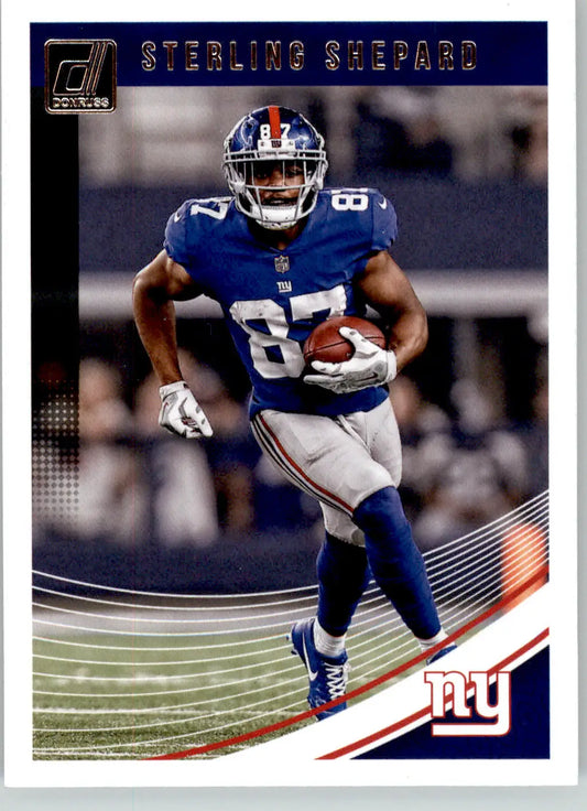 Sterling Shepard - 2018 Donruss - #208 - Football - Football Card Single