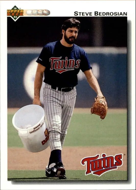 Steve Bedrosian 1992 Upper Deck MLB #622 Baseball Card Minnesota Twins - Baseball Card Single