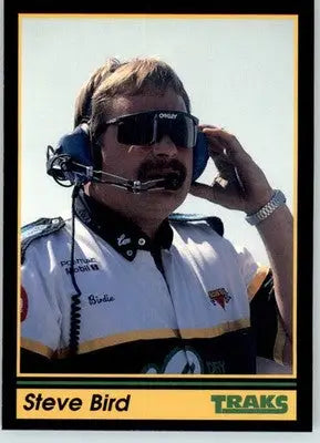 Steve Bird - 1991 Traks - #170 - RC Racing - Racing Card Single