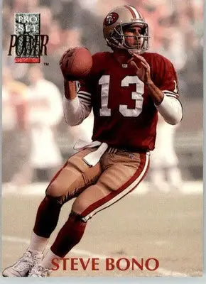 Steve Bono - 1992 Pro Set Power - #113 - RC Football - Football Card Single