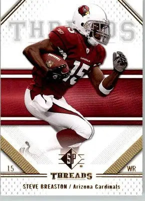 Steve Breaston - 2009 SP Threads - #86 - Football - Football Card Single