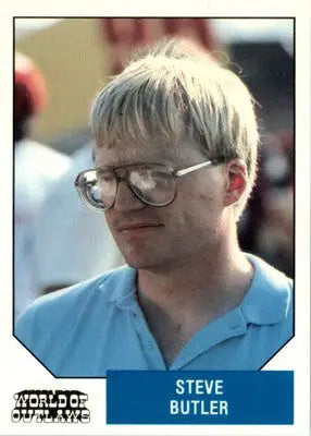 Steve Butler - 1987 World of Outlaws - #41 - Racing - Racing Card Single