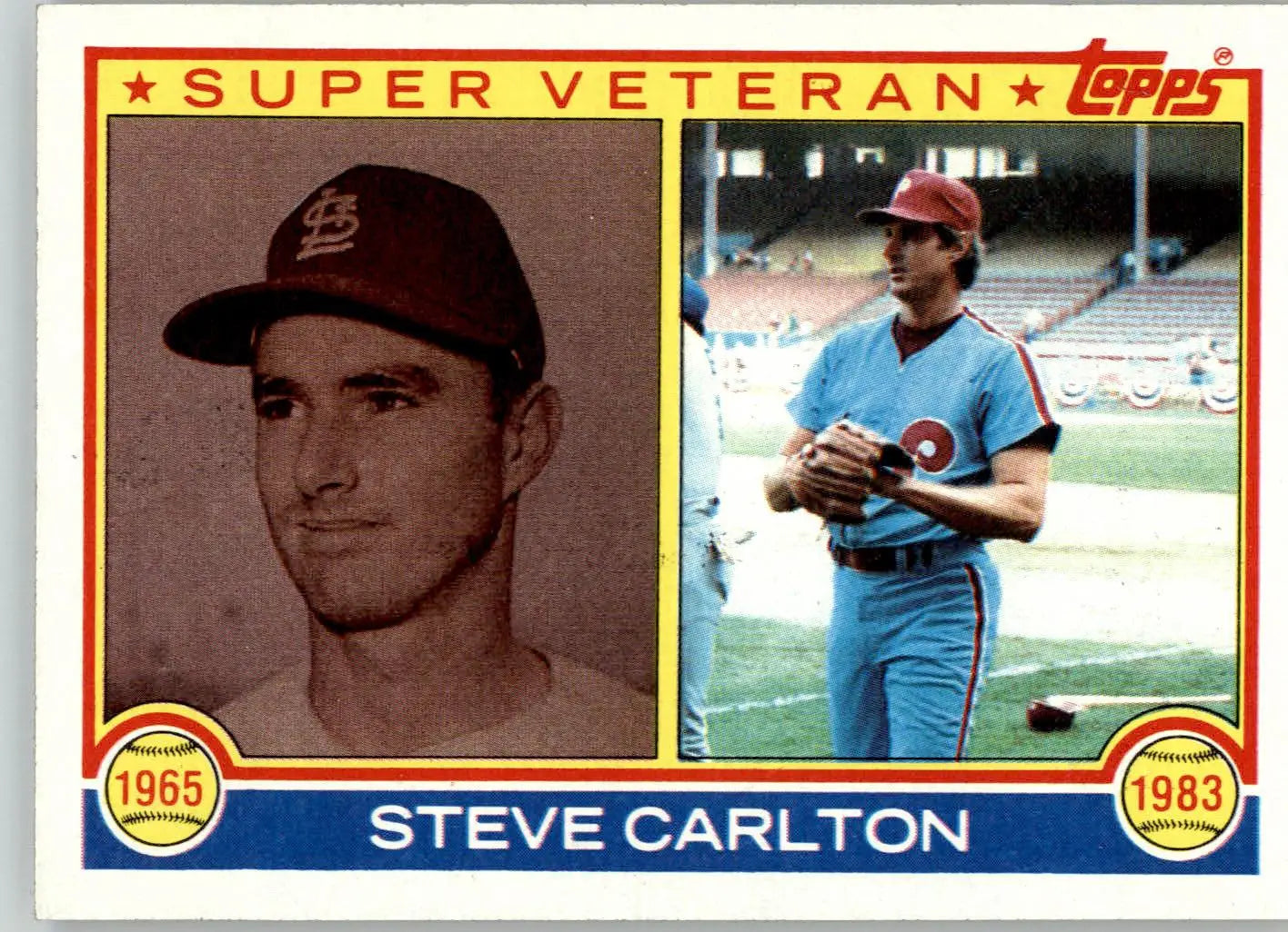 Steve Carlton - 1983 Topps - #71 - Baseball - Baseball Card Single