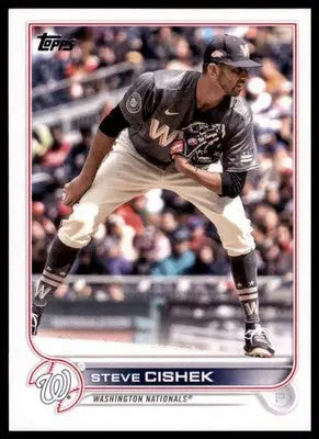Steve Cishek 2022 Topps Update #US296 Washington Nationals - Baseball Card Single