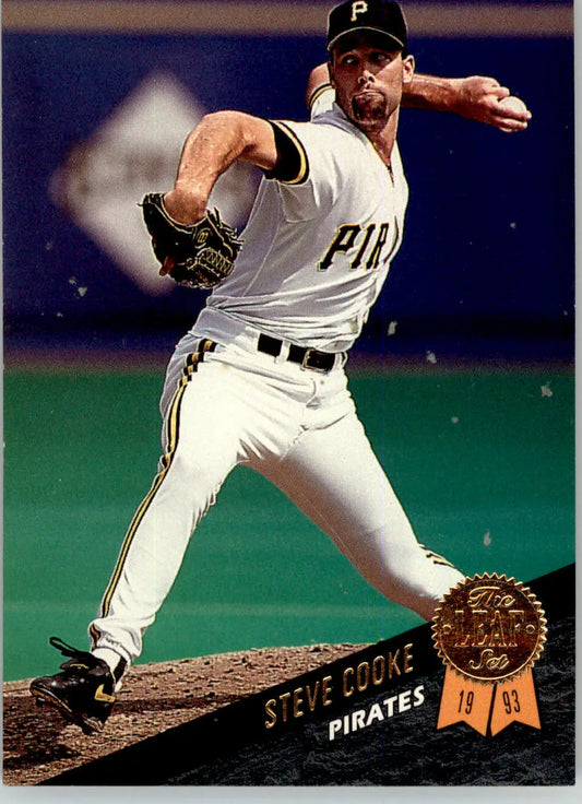 Steve Cooke - 1993 Leaf - #240 - Baseball - Baseball Card Single