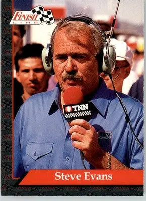 Steve Evans - 1993 Finish Line NHRA - #126 - Racing - Racing Card Single