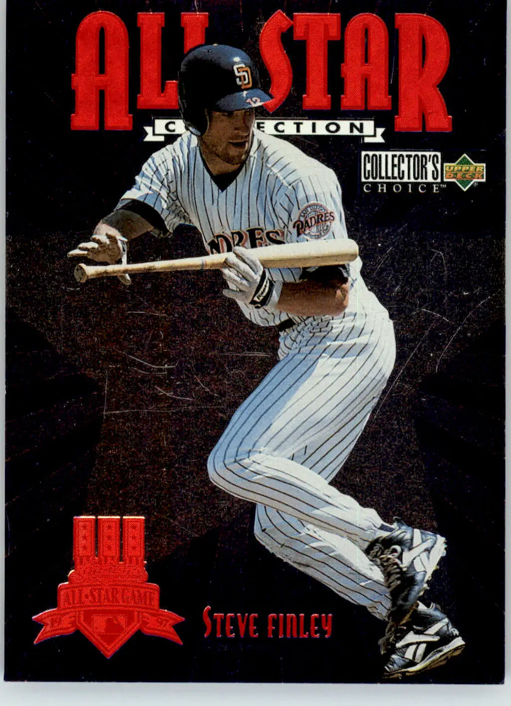 Steve Finley - 1997 Collector’s Choice - #33 - All-Star Connection Baseball - Baseball Card Single
