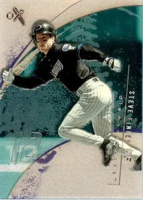Steve Finley - 2002 Fleer E-X - #13 - Baseball - Baseball Card Single