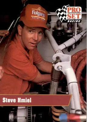 Steve Hmiel - 1991 Pro Set - #24 - Racing - Racing Card Single