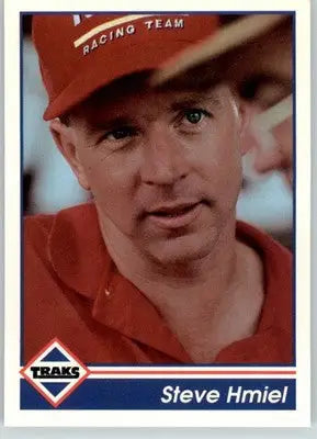 Steve Hmiel - 1992 Traks - #115 - Racing - Racing Card Single