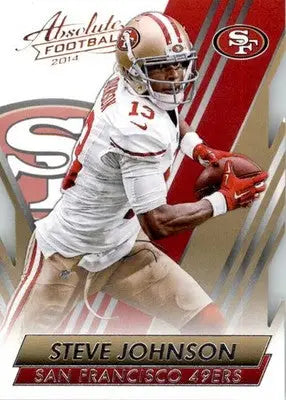 Steve Johnson - 2014 Panini Absolute - #92 - Retail Football - Football Card Single