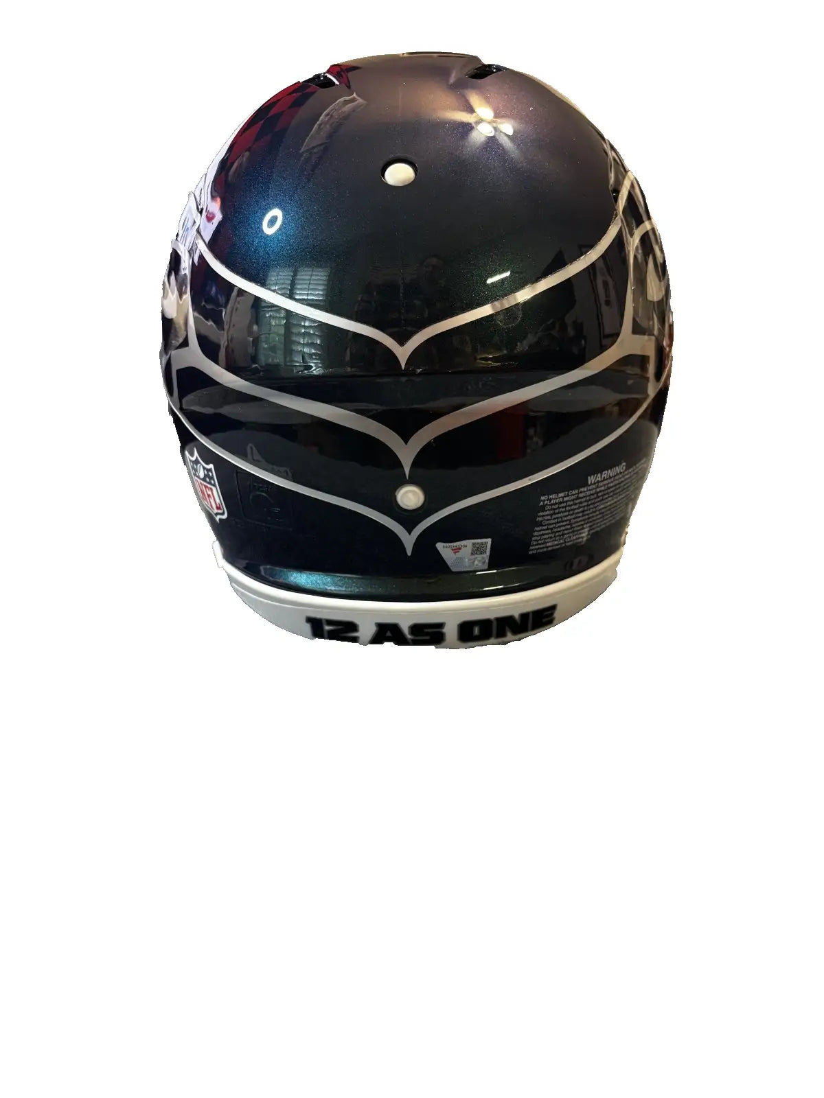 Steve Largent Signed Seahawks Full Size Authentic Speed Helmet HOF 95 Fanatics - Sports Memorabilia