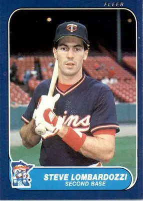 Steve Lombardozzi - 1986 Fleer Update - #U-68 - Baseball - Baseball Card Single