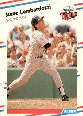 Steve Lombardozzi - 1988 Fleer - #16 - Baseball - Baseball Card Single