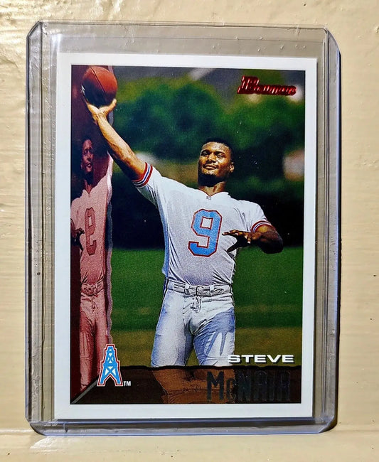 Steve McNair 1995 Topps Bowman Football #3 NFL Rookie Card Oilers - Football Card Single