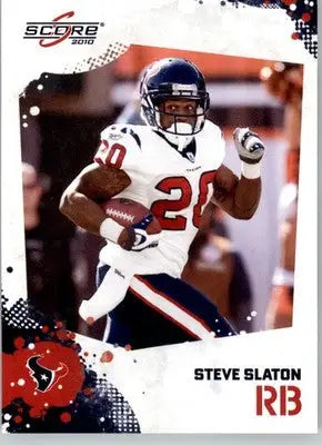 Steve Slaton - 2010 Score - #120 - Football - Football Card Single