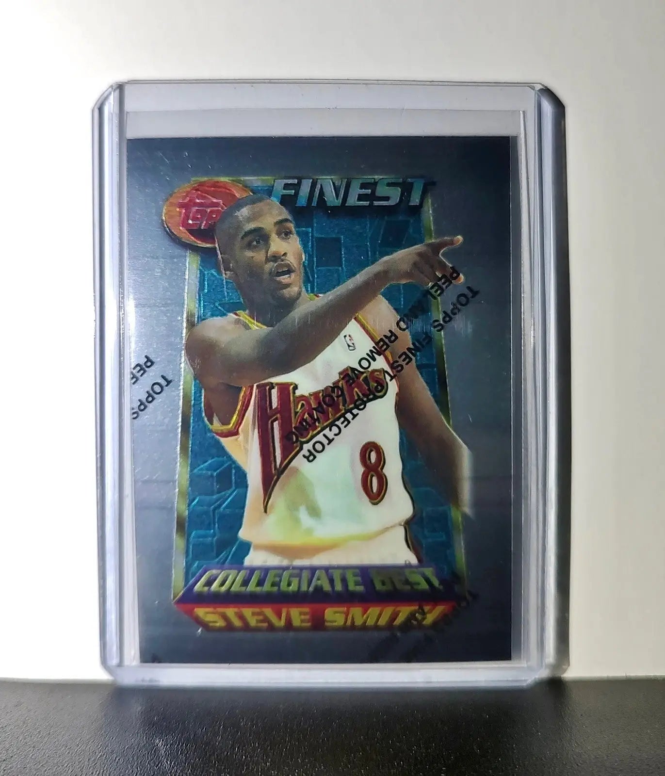 Steve Smith 1994-95 Topps Finest #254 Collegiate Best
