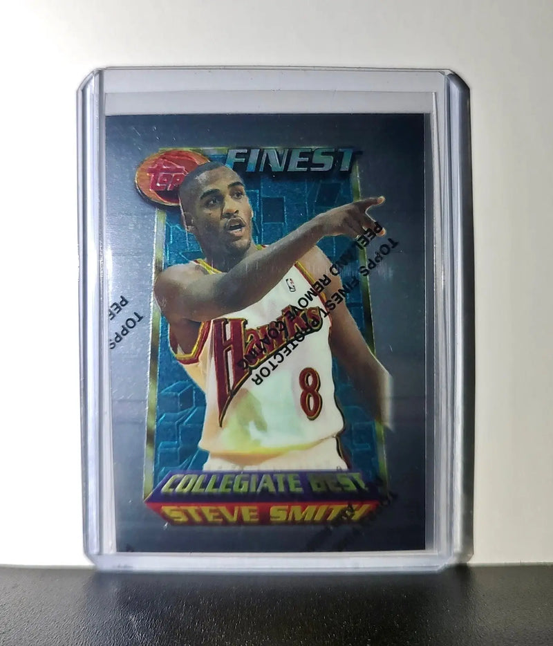 Steve Smith 1994-95 Topps Finest #254 Collegiate Best