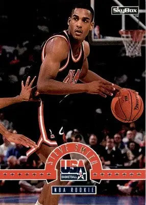 Steve Smith - 1994 SkyBox USA - #26 - Basketball - Basketball Card Single