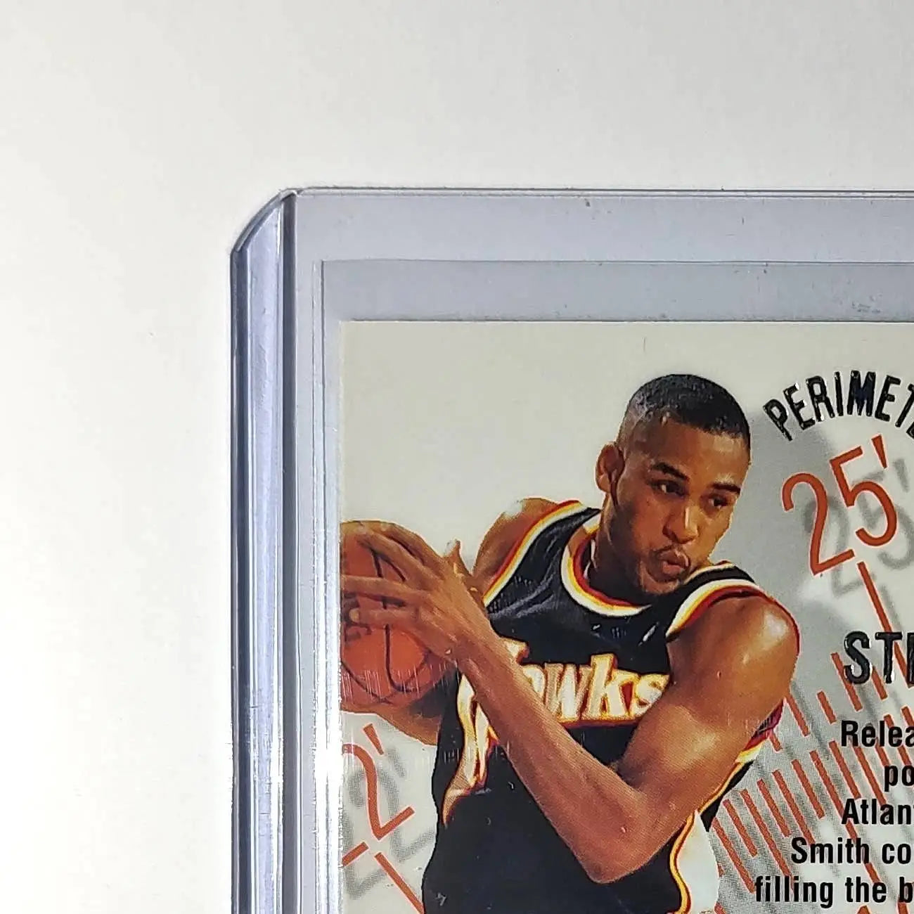 Steve Smith 1995-96 Flair NBA #12 Perimeter Power Card