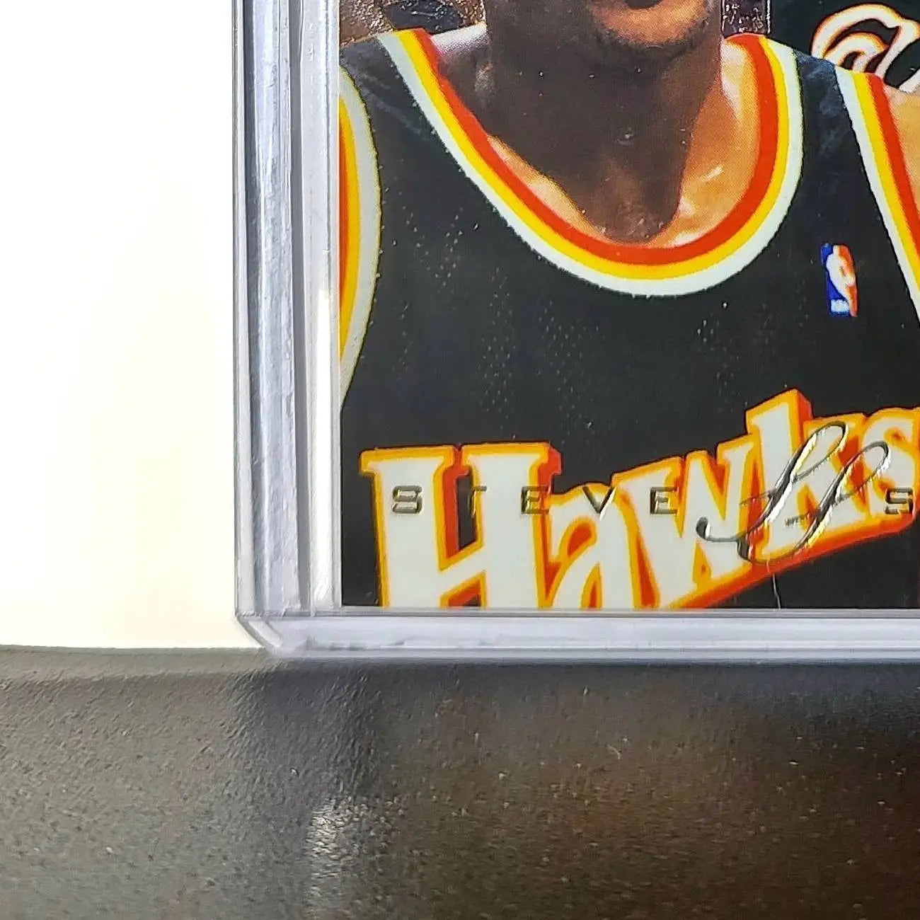 Steve Smith 1995-96 Flair NBA #4 Card Atlanta Hawks