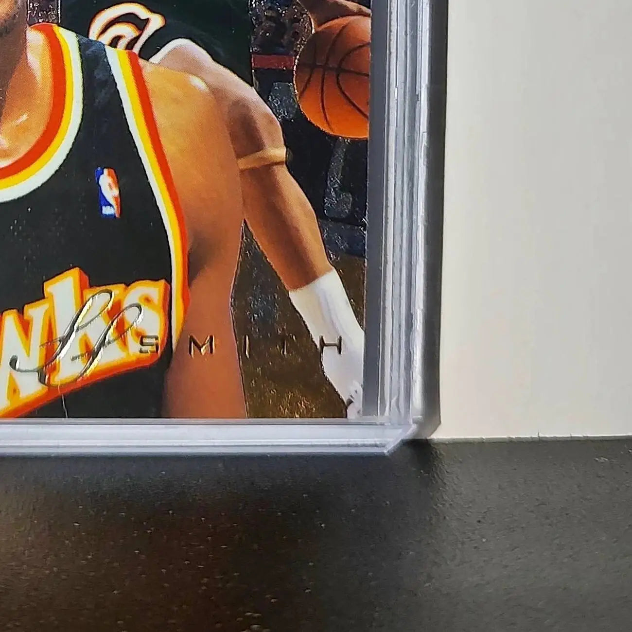 Steve Smith 1995-96 Flair NBA #4 Card Atlanta Hawks